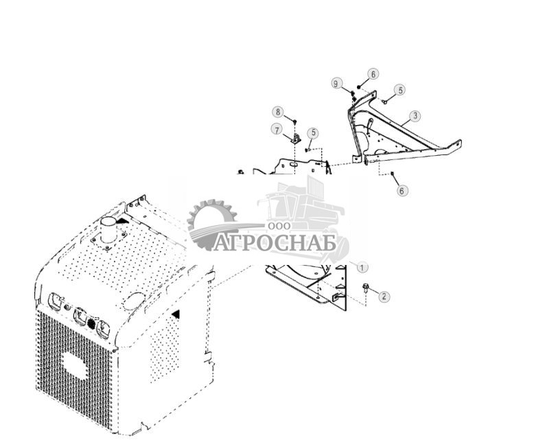 Рама фильтра предварительной очистки - ST719390 92.jpg